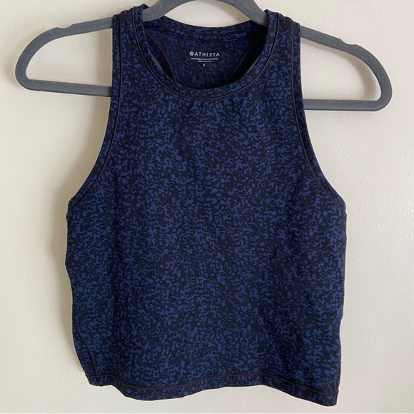 Athleta Ashanti Crop Jacquard Tank Top - Picture 3 of 9